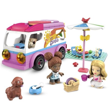 Mattel MEGA CONSTRUX Barbie Dobrodružný karavan Dreamcamper